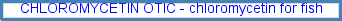 Chloromycetin